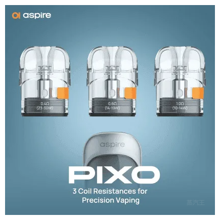 ASPIRE PIXO霧克斯電子煙煙彈空倉