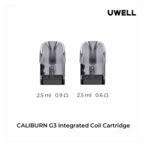 Uwell Caliburn G3 咖哩棒GK3 LITE煙彈空倉