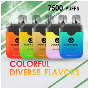 Vapor Storm風暴電子煙一次性拋棄式7500口（5%）