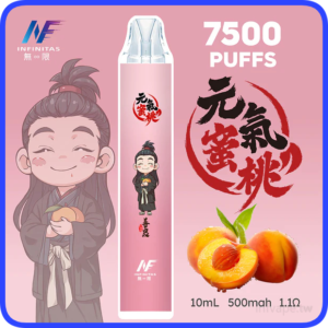 INF無限電子煙鬼滅之刃聯名一次性拋棄式7500口【元氣蜜桃】