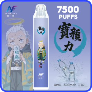 INF無限電子煙鬼滅之刃聯名一次性拋棄式7500口【寶礦力】